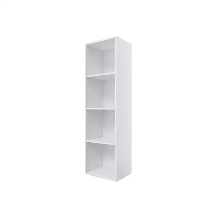 Libreria Etagere a 4 Ripiani, 106 cm H, Truciolato, Compatta e Moderna