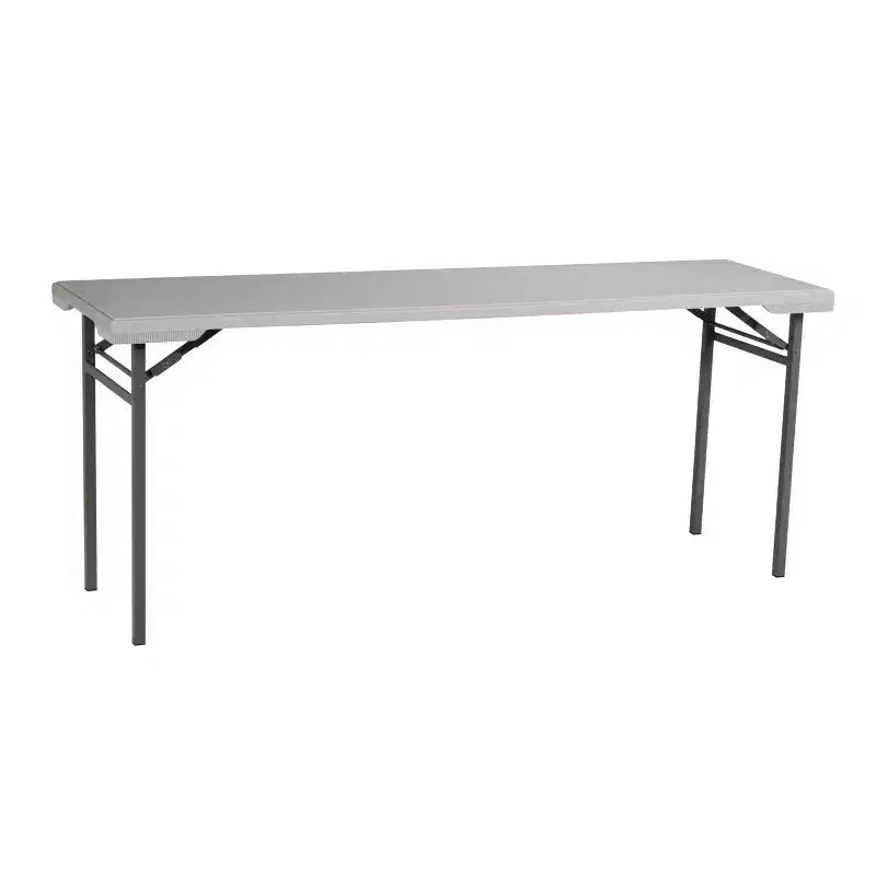 Resin Training Multi Purpose Table Light Gray - OSP Home Furnishings: Seminar, Indoor & Outdoor Use