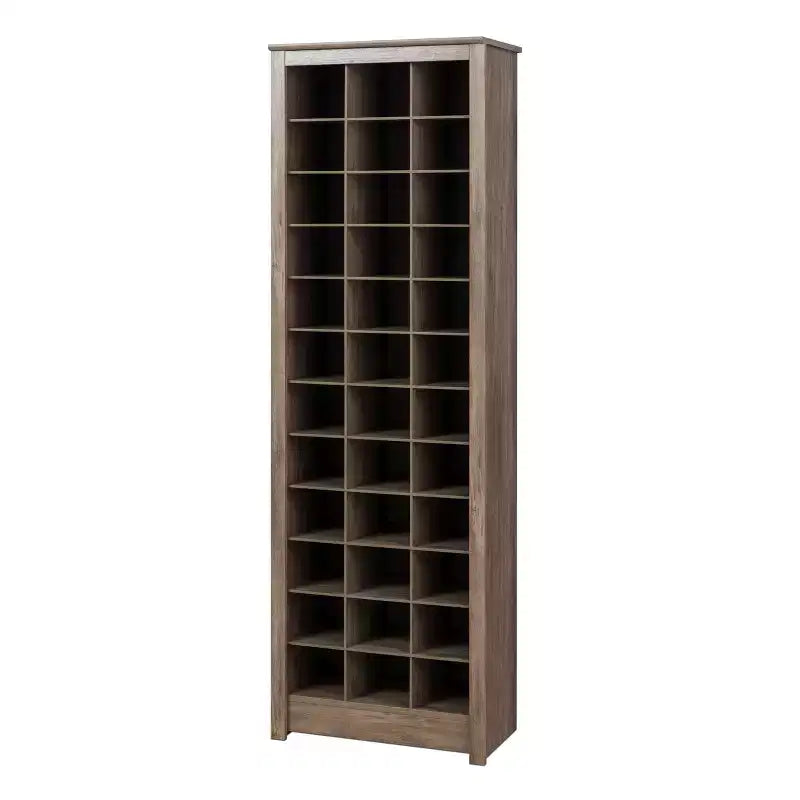 Scarpiera salvaspazio, capienza 36 paia, 184 cm di altezza, legno composito