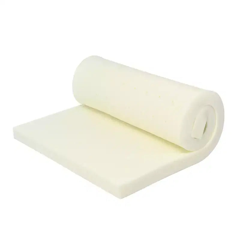 Topper Materasso 3", Cotone Aria e Schiuma ad Alta Densità, Traspirante, Rigido/Morbido, Tutte le Misure